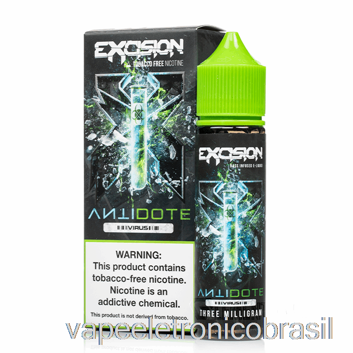 Antídoto Eletrônico Vape - Excisão - Alt Zero - 60ml 0mg